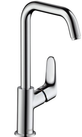 Baterie lavoar Hansgrohe Focus 240 ventil pop-up crom