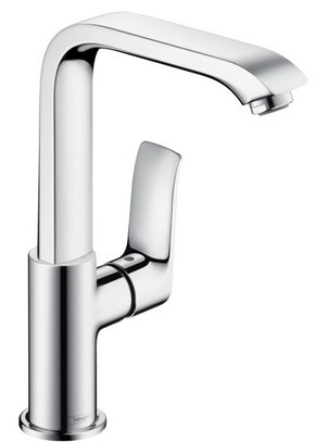 Baterie lavoar Hansgrohe Metris 230 ventil pop-up crom