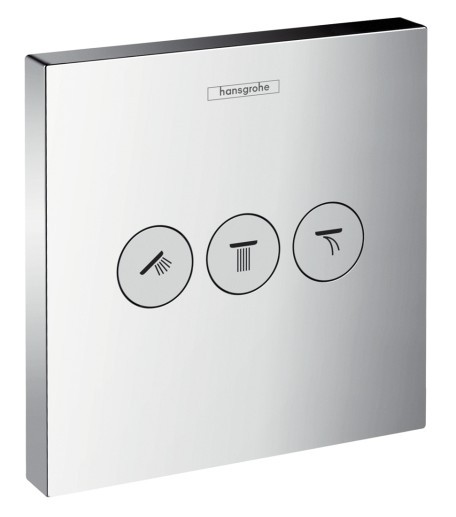 Divertor Hansgrohe Shower Select pentru 3 consumatori necesita corp ingropat