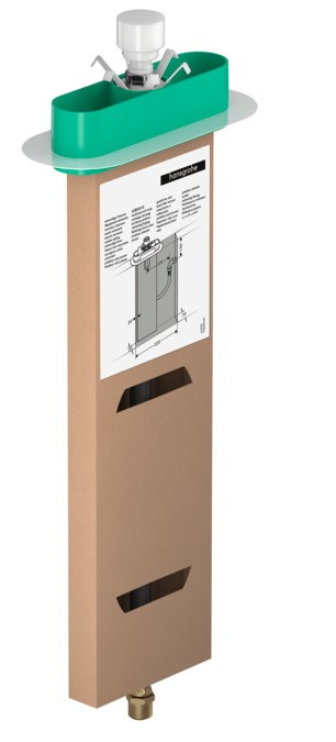 Corp incastrat Hansgrohe sBox pentru montaj set de dus incastrat