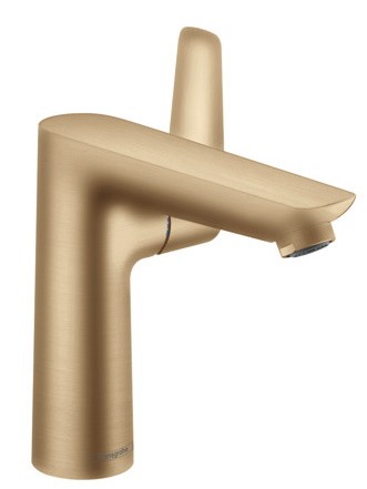 Baterie lavoar Hansgrohe Talis E 150 ventil pop-up bronz periat