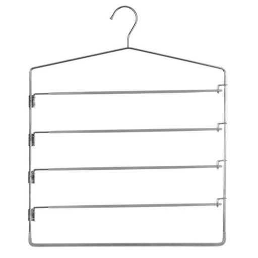 Umeras pentru pantaloni 5in1 Multiple, 5five, 37 x 44.5 cm, fier, argintiu