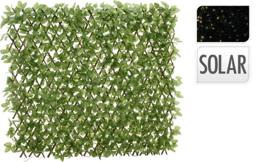 Panou artificial cu led-uri Ivy, 180x90 cm, poliester