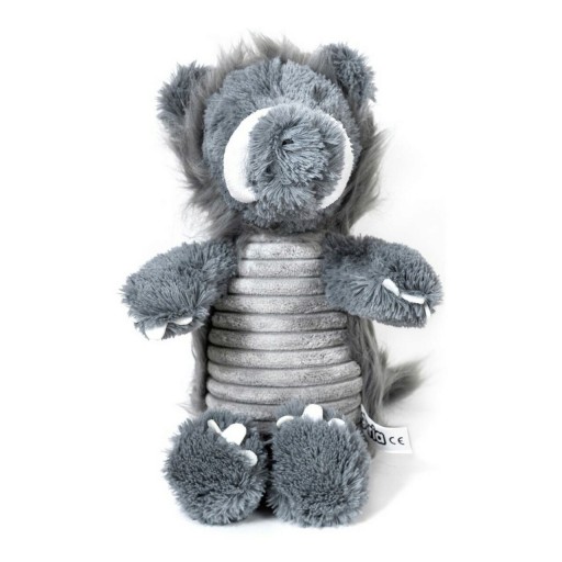 Jucarie cu sunet pentru caini Grey Monster, Gloria, 20 x 35 cm, poliester