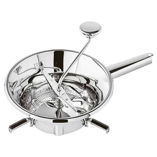 Aparat pentru pasat legume Paderno cu 3 site d 24cm inox