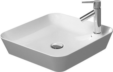 Lavoar tip bol Duravit Cape Cod 46x46cm fara preaplin montare pe blat