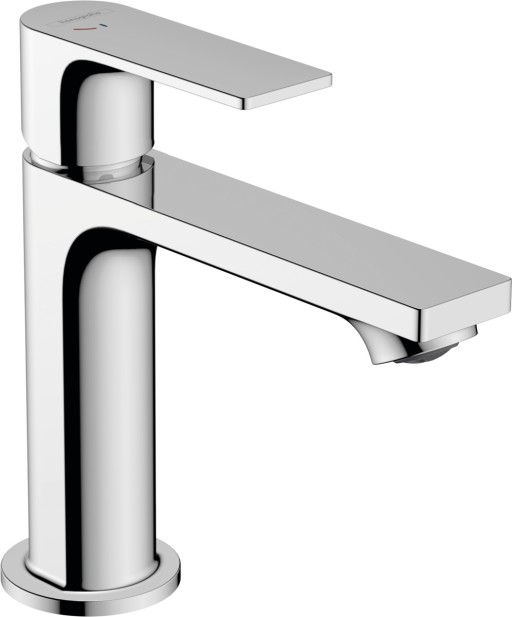 Baterie lavoar Hansgrohe Rebris E 110 CoolStart EcoSmart+ ventil pop-up crom