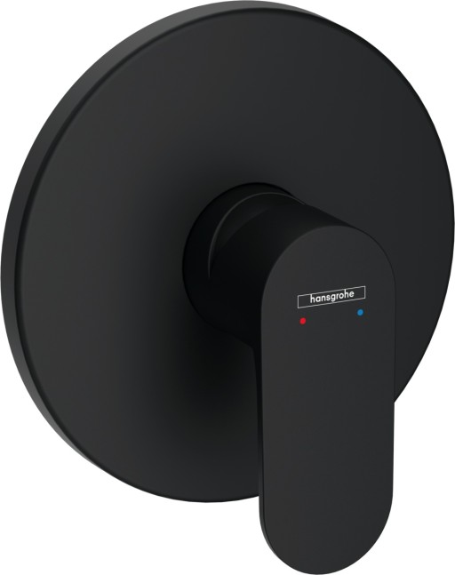 Baterie dus Hansgrohe Rebris S montaj incastrat necesita corp ingropat negru mat