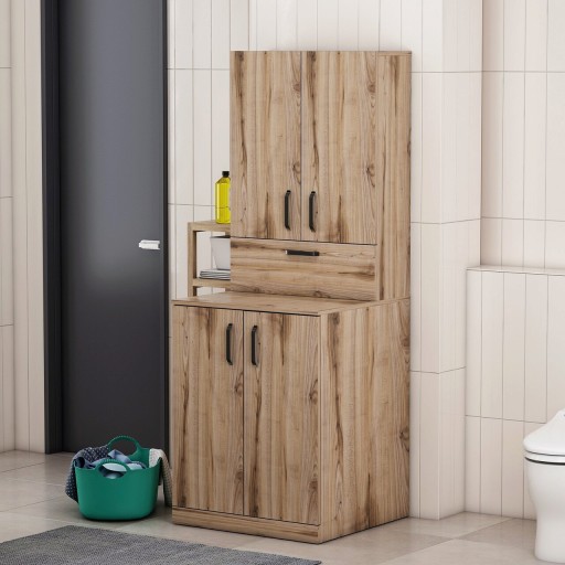 Dulap masina de spalat, Coraline, Palmira, 70x90x67 cm, Maro