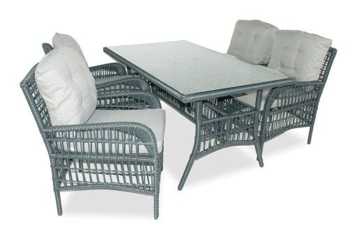 Set mobilier de gradina, Jumilla, Lady, Gri
