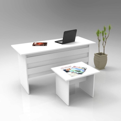 Set mobilier de birou, Locelso, VO8, Alb