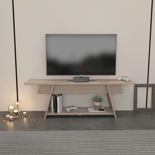 Comoda TV, Retricy, Lanca 150, 150x35x50 cm, PAL, Maro