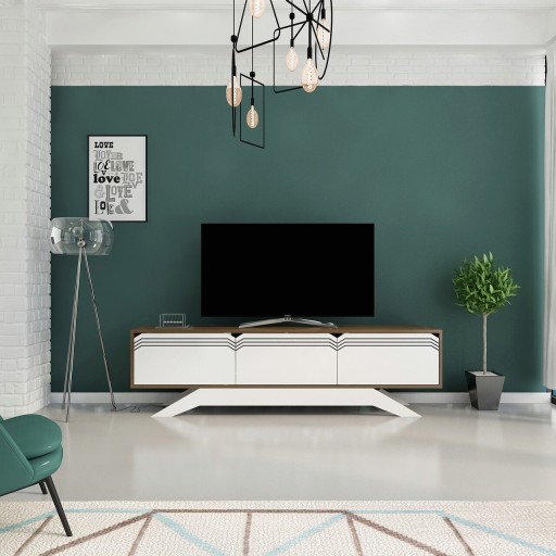 Comoda TV, Zena Home, Piyar, PAL, Nuc/Alb