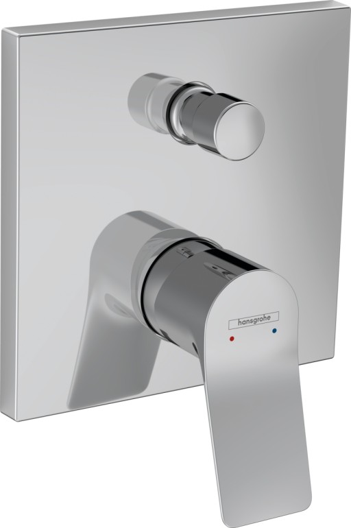Baterie cada - dus Hansgrohe Vivenis montaj incastrat necesita corp ingropat crom