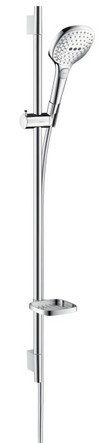 Set de dus Hansgrohe Raindance Select E 120 cu 3 jeturi si bara Unica''S Puro 0.9