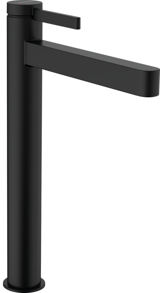 Baterie lavoar Hansgrohe Finoris 260 ventil push-open pentru lavoar tip bol negru mat