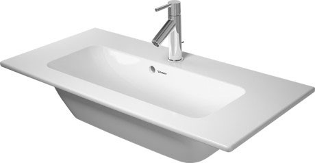 Lavoar Duravit ME by Starck Compact 83x40cm montare pe mobilier
