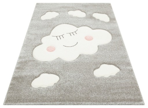 Covor, Kds 09 Grey , 120x180 cm, Polipropilena, Gri
