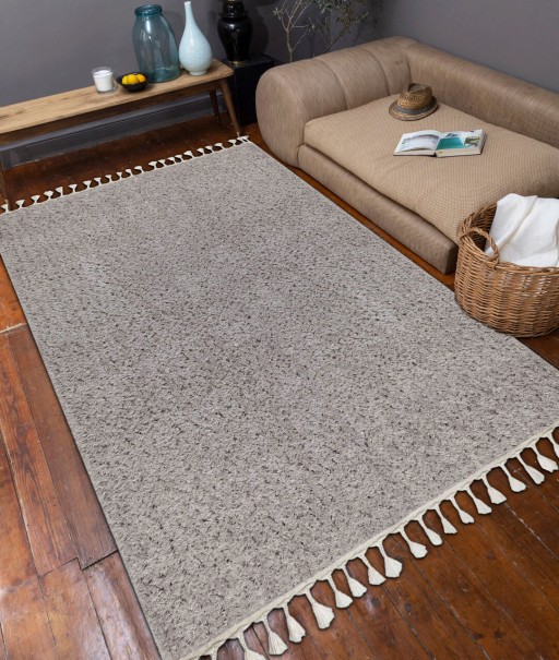 Covor de hol, 0277I , 80x150 cm, Poliester, Gri