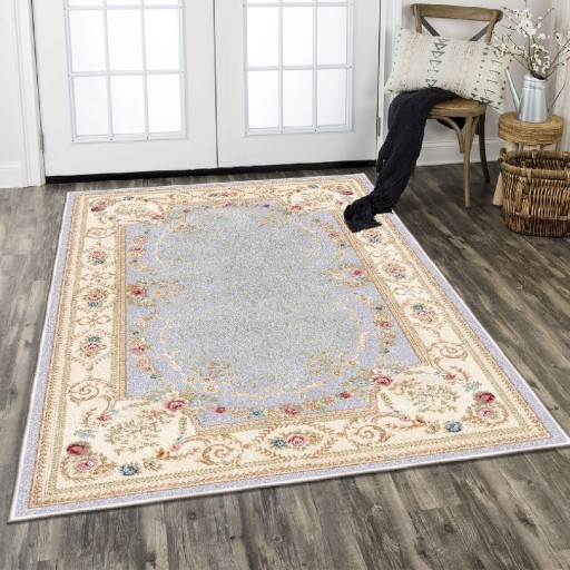 Covor de hol, ELS1800, 80x150 cm, Catifea, Multicolor