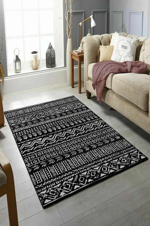 Covor de hol, W1082, 80x150 cm, Poliester, Multicolor