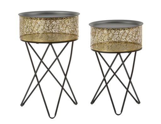 Mauro Ferretti Masa Leavy Set 2Pcs Cm Ø 40X66-35X56