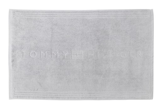 Covor de baie Tommy Hilfiger Plain 2 50x80cm Silver