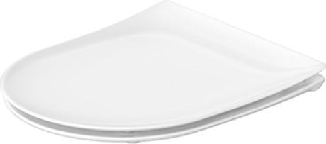 Capac wc Duravit Soleil by Starck cu inchidere lenta detasabil balamale otel