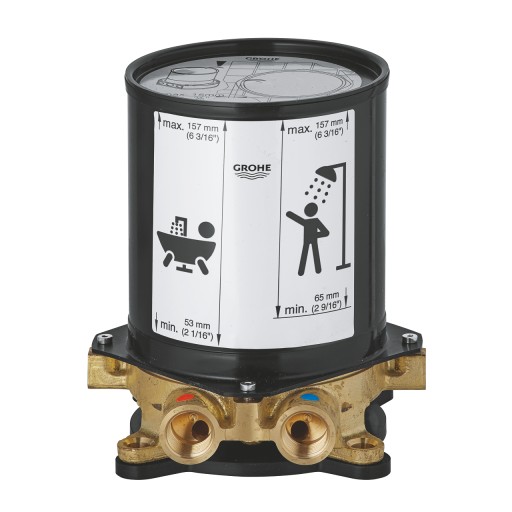 Corp incastrat Grohe Universal pentru baterii cada pe pardoseala
