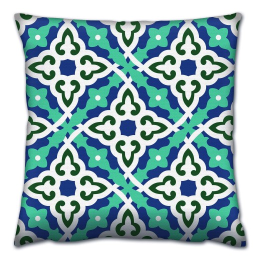 Perna, A14656, 43x43 cm, 50% bumbac / 50% poliester, Multicolor