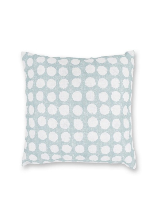 Perna, YST0386, 45x45 cm, Poliester, Alb/Albastru deschis