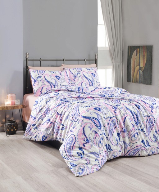 Lenjerie de pat pentru o persoana Single XL (DE), Visual, Life Style, Bumbac Ranforce