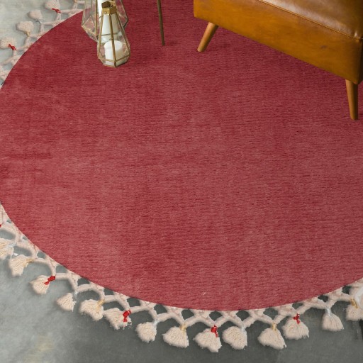 Covoras de baie, Alanur Home, 1285, Acril, Fucsia