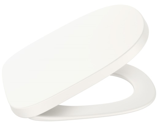 Capac wc Roca Beyond cu inchidere lenta si QuickRelease bej