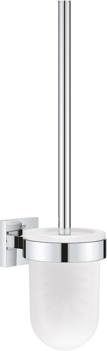 Perie wc cu suport de pererte Grohe Start Cube crom