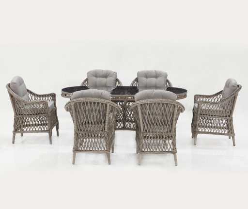 Set mobilier de gradina, Divona, Nova, Antracit