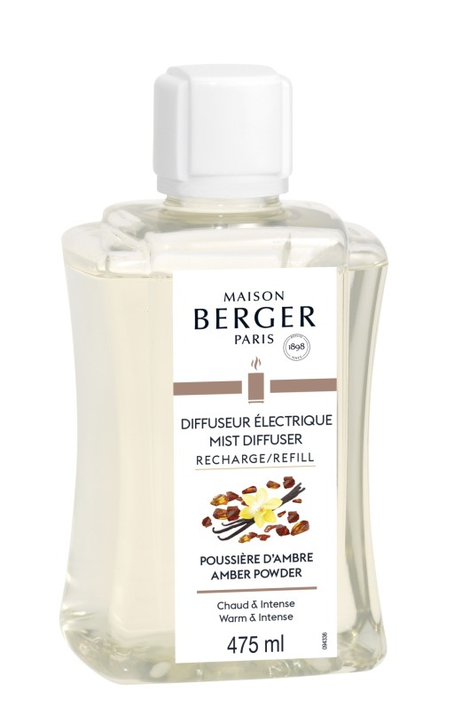 Parfum pentru difuzor ultrasonic Maison Berger Poussiere d'Ambre 475ml