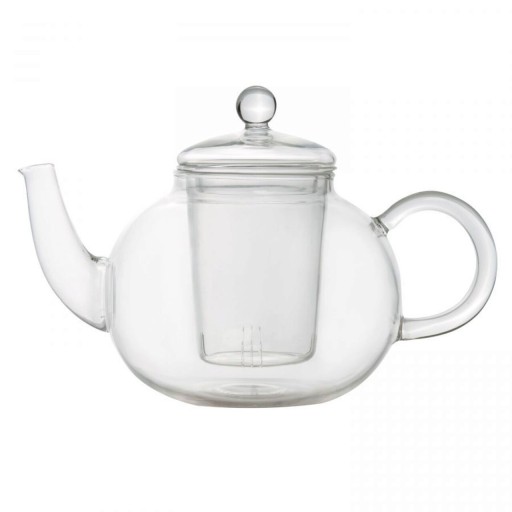 Ceainic cu infuzor din sticla BergHOFF, Essentials, 19 x 17.5 x 15.4 cm, 900 ml, sticla termorezistenta