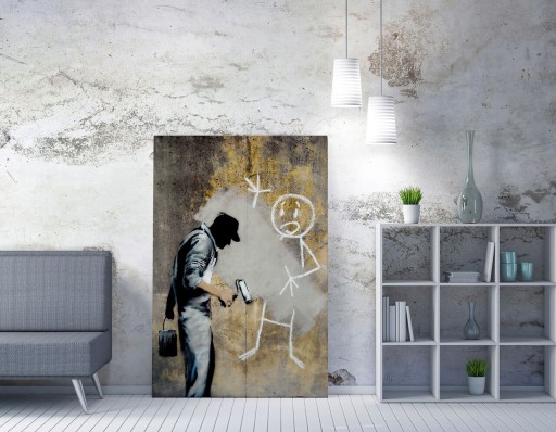 Tablou decorativ, WY121 (70 x 100), 50% bumbac / 50% poliester, Canvas imprimat, Multicolor