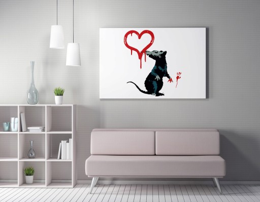 Tablou decorativ, WY129 (70 x 100), 50% bumbac / 50% poliester, Canvas imprimat, Multicolor