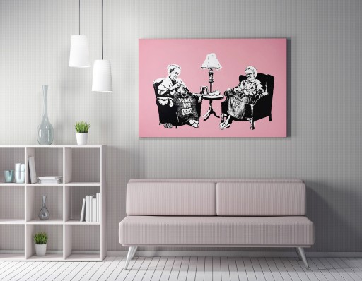 Tablou decorativ, WY141 (70 x 100), 50% bumbac / 50% poliester, Canvas imprimat, Multicolor