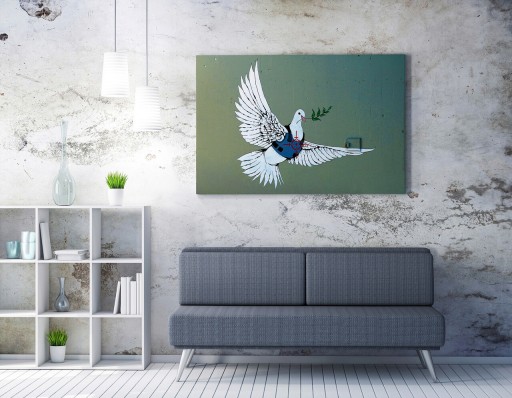 Tablou decorativ, WY15 (70 x 100), 50% bumbac / 50% poliester, Canvas imprimat, Multicolor