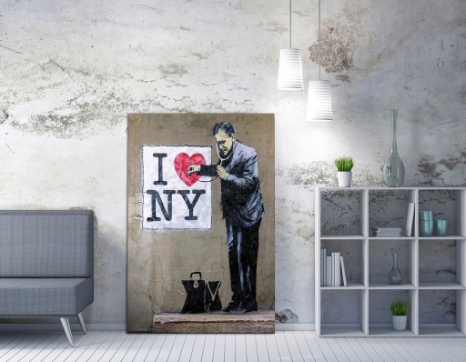 Tablou decorativ, WY42 (70 x 100), 50% bumbac / 50% poliester, Canvas imprimat, Multicolor