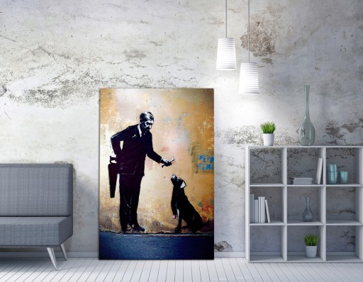 Tablou decorativ, WY59 (70 x 100), 50% bumbac / 50% poliester, Canvas imprimat, Multicolor