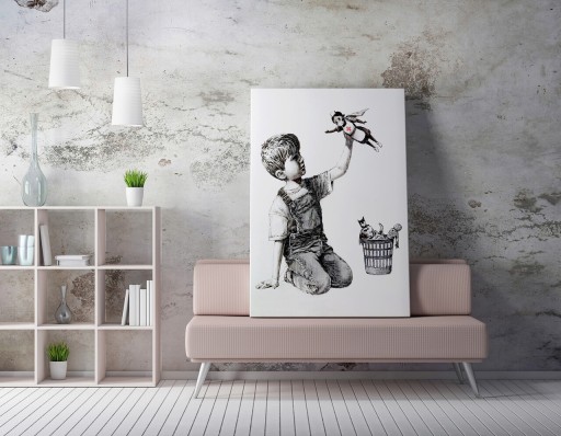 Tablou decorativ, WY62 (70 x 100), 50% bumbac / 50% poliester, Canvas imprimat, Multicolor