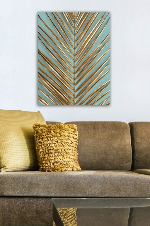 Tablou decorativ, 1544061581-5070, Canvas, Lemn, Multicolor