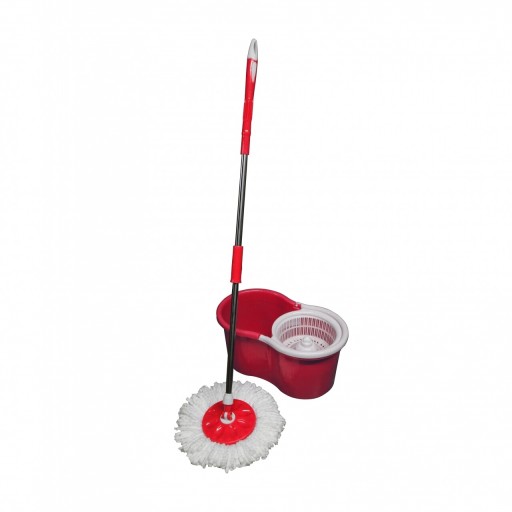 Galeata cu mop rotativ Primo Red, Vanora, 12 L, alb/rosu