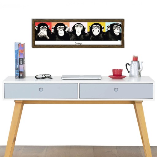 Tablou decorativ, OZM826, MDF , Imprimat UV, Multicolor