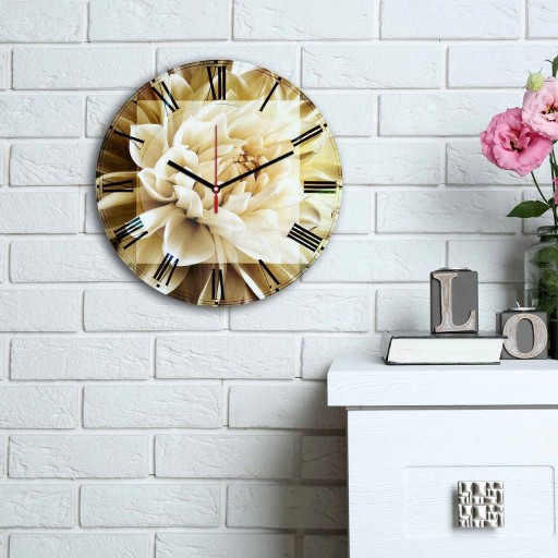 Ceas de perete, 3030MS-059, MDF, ø30 cm, Multicolor
