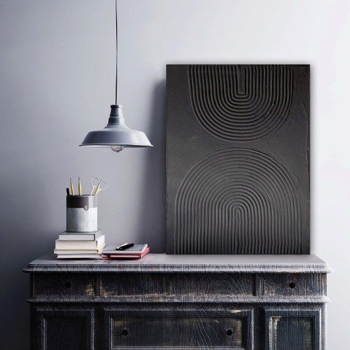 Tablou decorativ 3D, RFB1_5070, Canvas , Cadru: 100% LEMN (grosime: 3cm), Multicolor